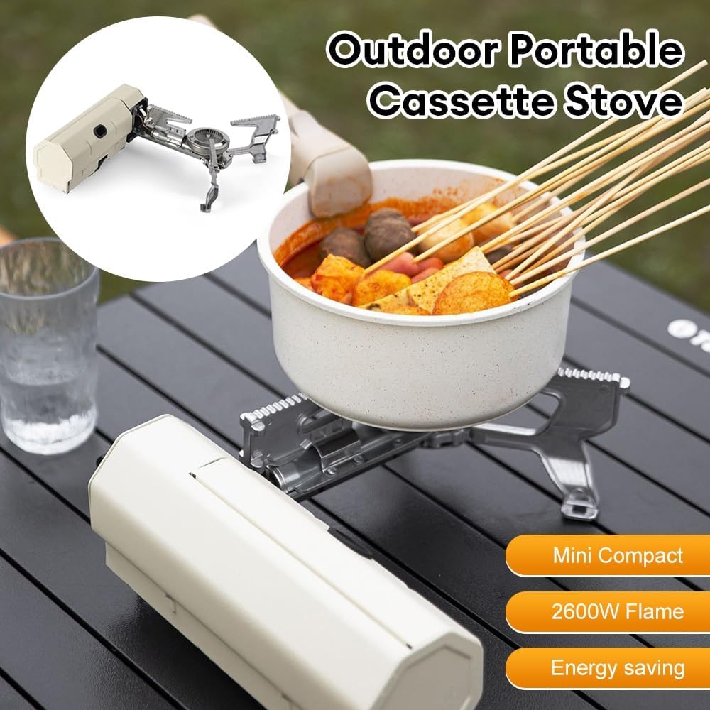 Luxshin Portable Folding Camping Gas Stove